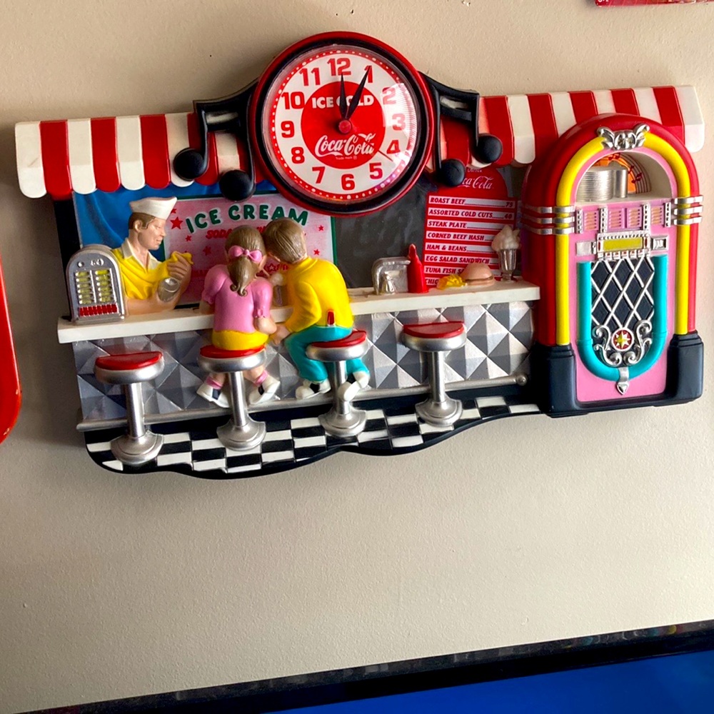1950’s Vintage Coca Cola Clock